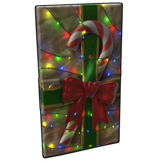 KICK Rustmas Door